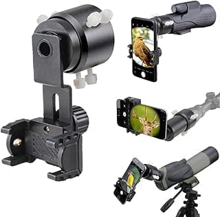 Rifle Scope Mount Camera Adapter - Smartphone Camera Adapter for Hunting & Birding - Faster Connection For Outdoor shooting image