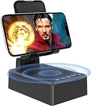 Gifts for Men Women,Cell Phone Stand with Wireless Bluetooth Speaker Anti-Slip Base HD Surround Sound Compatible with iPhone Smartphones,Cool Gadgets for Men,Birthday Gifts for Him Husband Boyfriend
