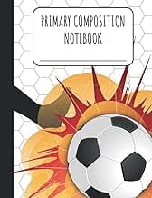 Primary Composition Notebook: Soccer Themed Cover image