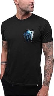 INTO THE AM Men's Graphic Tees S - 4XL Cool Lightweight Fitted Printed Design T-Shirts Nature image