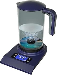 Hydrogen Water Bottle Hydrogen Alkaline Water Generator Ionizer Hydrogen Water Machine Maker Hydrogen Water Pitcher Dispenser with SPE and PEM LED Display Smart Touch Operation 2000ML/70 oz