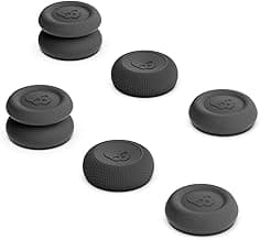 Skull & Co. Protective Thumb Grips, Set of 6 - Black, for Xbox Controller image