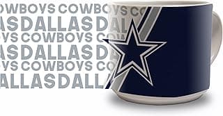 NFL Football 14oz Metro Ceramic Coffee Mug, Team Colored Ceramic Mug image