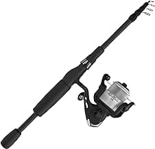 33 Spinning Reel and Telescopic Fishing Rod Combo