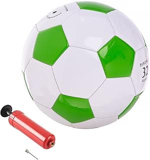 Soccer Ball Size 2 Small Pump with Needle Indoor and Outdoor Training Practice Couch School Gift for Toddlers Kids Boys Girls 3+ Years Old image