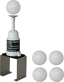 Baseball Training Tee Popper, Baseball Practice Equipment, Hitting Tee for Perfect Swings, Batting Machine for Practicing Hitting Without a Pitcher(Not for Real Baseballs 5 Plastic Balls Included) image