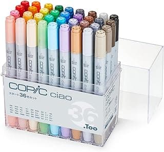 Copic Ciao Start 36 Color Set image