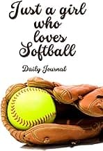 Softball Themed Journal image