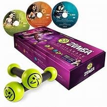 Zumba Fitness Exhilarate Body Shaping System DVD Set + Toning Sticks image