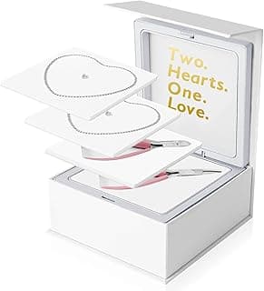 HERSIN Permanent Bracelet Kit Forever Bracelet Making for Couples Gift Friendship Bracelets DIY Locked Bracelet Christmas Valentine's Day for His and Her Bracelets Jewelry Gifts image