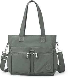 Tote Bag for Women Nylon Purse and Handbags Tote Purse Crossbody Bag Messenger Bag