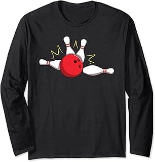 Bowler Pins Bowling Long Sleeve T-Shirt image