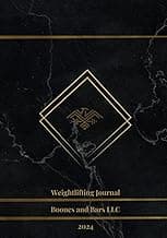 Fitness Journal and Workout Planner Including Calendar, Nutrition and Monthly Progress Tracker: 356 Day Minimalist Black Marble Workout, Meal, and Progress Tracker image