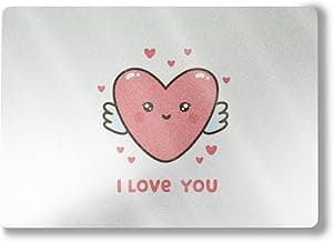 Glossy Glitter Laptop Skin Compatible with Surface Laptop 7 15" (2024) - Angelic Love - Premium 3M Vinyl Protective Wrap Decal Cover - Easy to Apply | Crafted in The USA by MightySkins image