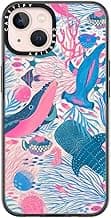 CASETiFY Compact iPhone 13 Case [4 ft. 2X Military Grade Drop Protection/Slim/Lightweight] - Under The Sea - Clear Black