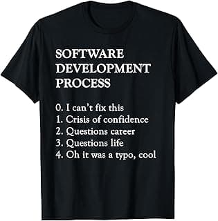 Software Development T-Shirt | Funny Coding Programming Tee image