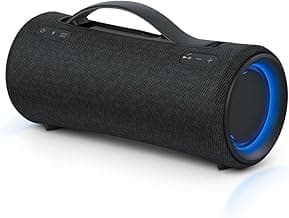 Sony SRS-XG300 X-Series Wireless Portable-Bluetooth Party-Speaker IP67 Waterproof and Dustproof with 25 Hour-Battery and Retractable Handle, Black- New image