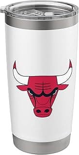 NBA Chicago Bulls Officially Licensed Stainless Steel Insulated Tumbler image