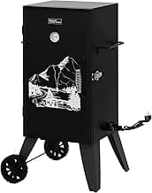 Royal Gourmet SE2805 28-Inch Analog Electric Smoker with 3 Cooking Grates, 454 sq inches Cooking Area in Total, 1350W Output, Outdoor BBQ Smoker with Adjustable Temperature Control, Black image