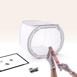Mix-and-Match Scanning Bundle with The Photo Shooting Tent, HD Macro Lens, Light Pad, and Cotton Gloves image