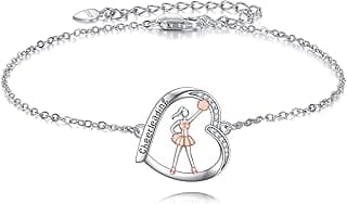 Cheer Bracelet Sterling Silver Cheer Coach Jewelry for Women Team Cheerleader image