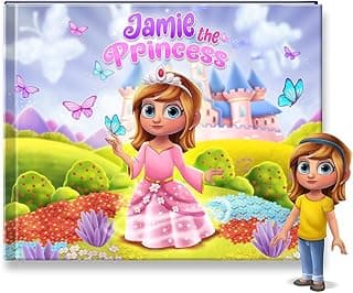 Personalized Princess Story Book - Custom Book with Girls Name image