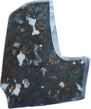 21.6g SERICHO Pallasite Olive Meteorite Slices Natural Meteorite Material Olive Meteorite Specimens - from Kenya - TA275 image