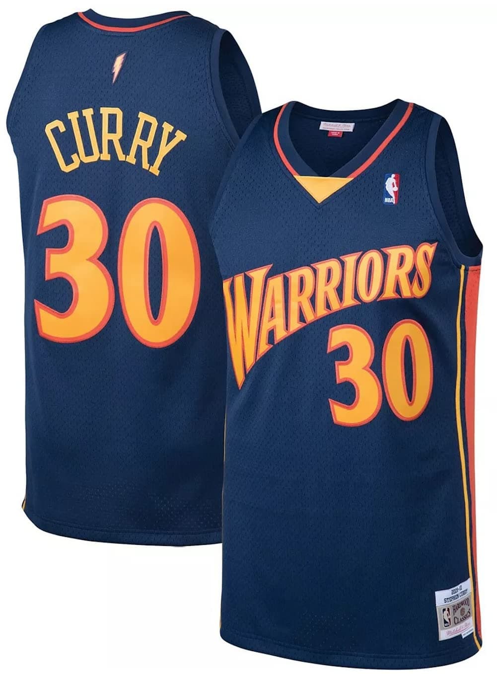 Youth Stephen Curry Golden State Warriors Hardwood Classics Jersey