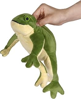 Ice King Bear Wild Animal Small Stuffed Animals Zoo Family Plush Toy (Frog 8 Inches) image