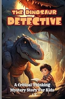 The Dinosaur Detective: A Critical Thinking Mystery Story For Kids image