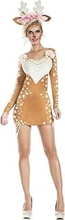 Party King Womens Women's Adult Pretty Fawn Costume image