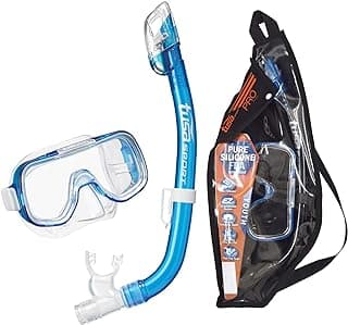 Sport Youth Mini-Kleio Mask and Dry Snorkel Combo Set