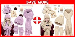 Katech Knitting Kit for Beginners Adults-Learn to Knit Kits for Adults Beginner Kids image