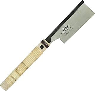 SUIZAN Japanese Pull Saw Hand Saw 6 Inch Dozukii Cross Cut Dovetail Saw Tenon Saw for Woodworking tools image