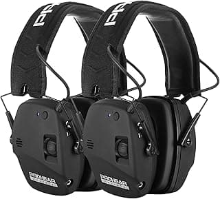 PROHEAR 030 2 Pack Bluetooth 5.4 Electronic Shooting Ear Protection Earmuffs with Foam Ear Pads-Black image