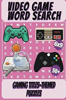 Video Game Word Search For Gamers: (50) Gaming Titles-Themed Puzzles!! Find Your Favorite Game Here In This 6x9 Word Search For Adults.