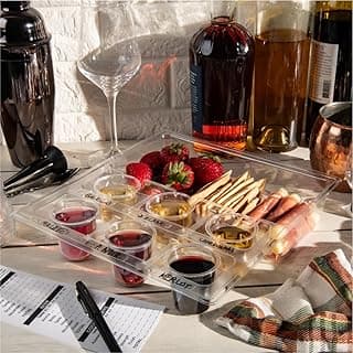 Wine Tasting Kit and Supplies for Home Wine Tastings and Special Events for up to 10 People in Flight Form image