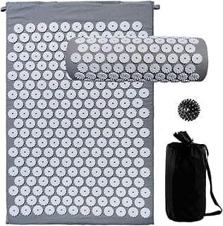 Yoga Mat Pillowcase PVC Foam Massage Mat Carrying Bag Gym Pilates Exercise image