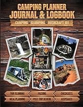 Camping Planner, Journal & Logbook: For Your Best Camping, Glamping & Bushcraft 101 Outdoor Adventure image