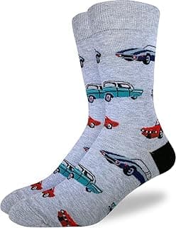 Men's Airplanes, Trains & Cars Socks, Adult image