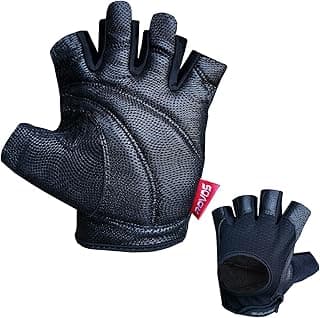 Workout Gloves Ventilated Leather Weight Lifting Gloves Training Gloves Men Wear Resistant Gym Gloves for Weightlifting, Exercise, Fitness, Hanging, Barbell (Pair) image