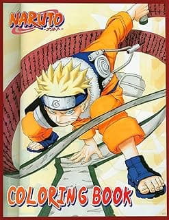 Naruto Coloring book: Colorful Ninja Adventures image