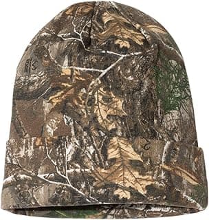 Camouflage Knit Cuff Beanie Real Tree image