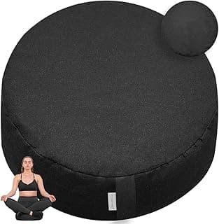 ANGORA BRANDS Meditation Cushion - Floor Pillow for Meditation - Versatile Cushion Pillow - Stylish Cushions - Meditation Accessories - Meditation Pillow by Cuvered image