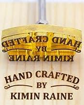 Custom Branding Iron,Personalized Leather Branding Iron Stamp,Custom Branding Iron for Party Wedding Bread Making (1.5"x1.5") image