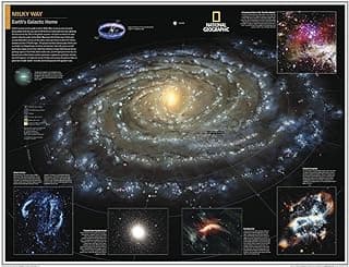 National Geographic: Milky Way: Earth's Galactic Home - Poster - 28 x 22 inches - Paper Rolled