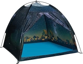 Kids Play Tent Imaginative Play Popup Tent Space World Tent for Kids Indoor/Outdoor Fun-Kids Galaxy Dome Tent Playhouse for Boys and Girls,Perfect Kid’s Gift- 47" x 47" x 43" image