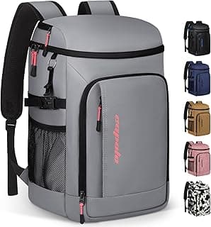 Capolo 36/45 Cans Cooler Backpack Insulated Waterproof for Women Men Lunch Backpack Coolers Leak Proof Soft Cooler Bag image