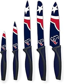 The Sports Vault NFL Houston Texans Kitchen Knives image