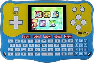 Kids Tablet/Baby Learning Mat with ABC Alphabet/Word/Music/Math Interactive Educational Electronic Toy Gift Handheld Game image
